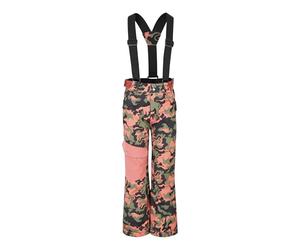 Dare 2b Boys Pow Waterproof Insulated Ski Trousers Pants Salopettes, Niños, Naranja, 110