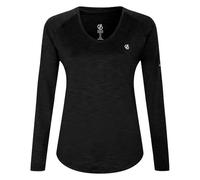 Dare 2b Camiseta Ligera de Fitness para Mujer Discern de Manga Larga, Ropa para Correr, Yoga y Pilates