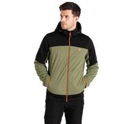 Dare 2b Chaqueta Mountaineer Softshell para hombre, Verde olivo/negro, L