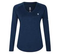 Dare 2b Discern - Camiseta Ligera de Yoga para Mujer, Azul, 36