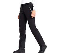 Dare 2b Efused II Pant Womens Ski Salopette Pant Impermeable y transpirable Tejido reciclado - Sistema de cintura y tirantes ajustables, polainas para la nieve - Pierna corta