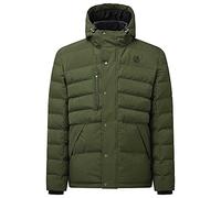 Dare 2b Endless - Chaqueta con Capucha Impermeable, Transpirable y Aislante con Forro cálido, Resistente al Agua, Insulated para Hombre, Deep Depths Khaki, FR: L (Talla Fabricante: L)