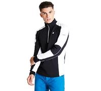 Dare 2b Hombre out OUTRY Core STRED MEDI HIVY Zip SUÉTER PEQUEÑO - Negro - XL