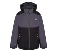 Dare 2b Impose III Jacket Chaqueta de esquí para niños,tejido reciclado impermeable, transpirable,faldón para la nieve,costuras selladas,2 bolsillos inferiores con cremallera,capucha técnica ajustable