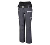Dare 2b Liberty Pant Waterproof & Breathable Loft Insulated High Waist Ski & Snowboard Trouser with Integrated Snow Gaiters Pantalones de esquí, Mujer, Gris, 6