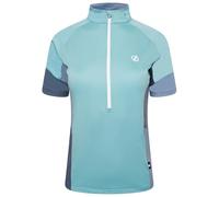 Dare 2b Maillot CompassionIIJrsey Reciclado, Ligero, de Manga Corta y Media Cremallera con Tejido Q-WIC Plus Apto para Senderismo y Ciclismo