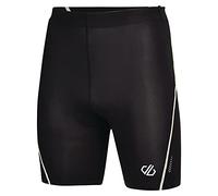 Dare 2b - Pantalón Corto para Hombre, Hombre, Ciclo Corto, DMJ432, Negro/Blanco, Large