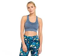 Dare 2b Sujetador Deportivo de Impacto Medio para Mujer Dont Sweat It, Opaco, Moonlight Denim, L