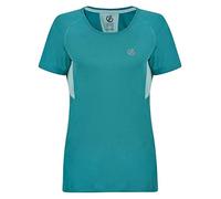 Dare 2b tee T- Camiseta Deportiva Ligera para Mujer, Mujer, DWT464 5QN18L, CaribbeanGrn, FR : 2XL (Taille Fabricant : 18)