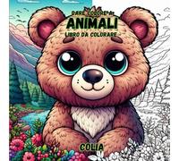 Dare colore a animali: Libro da colorare per adulti e bambini, rilassati e stimola la creatività con oltre 100 pagine che presentano fantastici animali da colorare.
