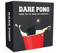 Dare Pong® Beer Pong se Encuentra con Verdad o Reto. Juego de Fiesta y Juego de Bebida para Adultos, Ideal para Beer Pong, Festivales y como Regalo!