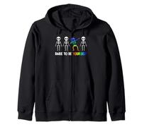 Dare to Be Yourself Shirt | Cute LGBT Pride T-Shirt Sudadera con Capucha