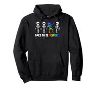 Dare to Be Yourself Shirt | Cute LGBT Pride T-Shirt Sudadera con Capucha