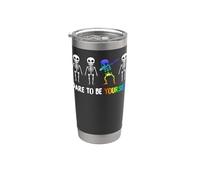 Dare to Be Yourself Shirt | Cute LGBT Pride T-Shirt Vaso térmico de acero inoxidable de doble pared
