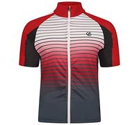 Dare2B AEP Virtuous S/S AEP Reflectante, Cremallera Completa, Polar de Manga Corta con tecnologías Q-WIC Thermal y Vect Cool Eco Apto para Ciclismo y Senderismo