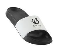 Dare2b Arch Sliders Slide - Sandalias para hombre, color negro y blanco, talla 46, negro y blanco, 44 EU