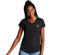 Dare2b Camiseta de Mujer Vigilant tee Q-WIC Tejido elástico Ligero de Secado rápido y Repelente de olores - Camiseta Deportiva-Entrenamiento