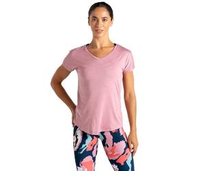 Dare2b Camiseta Ligera Vigilant Cuello en V Antiodorante Secado Rápido Top Gimnasio