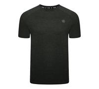 Dare2b Camiseta Persist Camiseta de Entrenamiento para Hombre GIM and Running Camiseta Q-WIC Plus Tejido Ligero con Repelente de olores y Detalles Reflectantes Estampados - Camiseta Deportiva