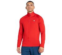 Dare2b Capa intermedia Fuse Up II para hombre Core Strech para esquí, senderismo y trekking todos los días: tejido elástico con reverso cálido reciclado, secado rápido y cremallera de 1/4