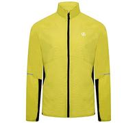 Dare2b Chaqueta ligera de ciclismo Ablaze II Wind Shell para hombre con acabado repelente al agua, con detalles reflectantes estampados