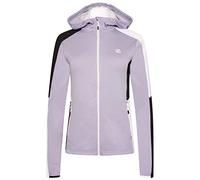 Dare2b Convey Core Womens Core Strech para esquí, senderismo y trekking: tejido elástico reciclado con respaldo cálido, secado rápido, capucha y cremallera completa