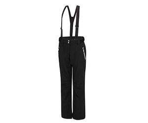 Dare2b Efused II Pant Womens Ski Salopette Pant Impermeable y Transpirable Tejido Reciclado - Sistema de Cintura y Tirantes Ajustables, Polainas para la Nieve - Pierna Corta
