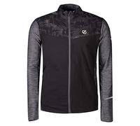 Dare2b Enkindle II - Chaqueta Cortavientos Reflectante, Tejido Ligero, Transpirable, Resistente Al Viento Y Repelente Al Agua, Bolsillo De Seguridad Windshell, Hombre, CharGreyMarl, S