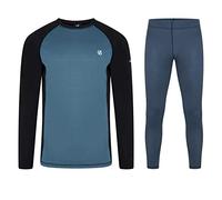 Dare2b Exchange II Mens Baselayer Set: cómoda Ropa Interior de Tela térmica cepillada Suave, rápida absorción y Secado rápido con Control de Olor Antibacteriano