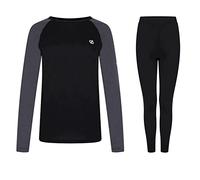 Dare2b ExchangeII Womens BaseLayer Set: cómoda ropa interior de tela térmica cepillada suave, rápida absorción y secado rápido con control de olor antibacteriano