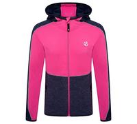 Dare2b Forro Polar Hasty III de Tejido Core Stretch Reciclado, con Cremallera Integral y Espalda cálida para niños