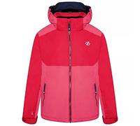 Dare2b Impose III Jacket Chaqueta de esquí para niños,tejido reciclado impermeable, transpirable,faldón para la nieve,costuras selladas,2 bolsillos inferiores con cremallera,capucha técnica ajustable