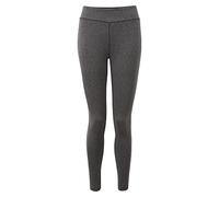Dare2B Influential-Mallas Deportivas, Tejido Ligero De Secado Rápido, Costuras Planas, Gran Elasticidad Trousers, Mujer, Charcoal Grey, 12