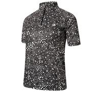 Dare2B Jersey Persist Reciclado, Ligero, de Manga Corta, con Cremallera de 7/8 con Tejido Q-WIC Plus Apto para Senderismo y Ciclismo