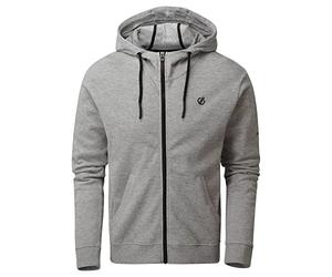 Dare2b Modulus - Sudadera con Capucha Y Cremallera Integral De Estilo Informal Knitwear, Hombre, Ash Grey, XXXL