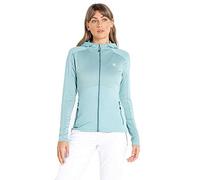 Dare2b Ritual II Womens Core Strech para esquí, senderismo y trekking: tejido elástico reciclado con respaldo cálido, secado rápido, capucha y cremallera completa