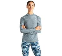 Dare2b Sprint City - Sudadera con Capucha para Mujer, Ligera, Absorbe el Sudor y antibacteriana, Exteriores, Entrenamiento y Ropa Deportiva, Color Gris