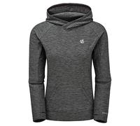 Dare2b Sprint City - Sudadera con Capucha, Tejido Ligero De Secado Rápido, Bolsillos Laterales, Aberturas para Los Pulgares Knitwear, Mujer, Ebony Grey, 14