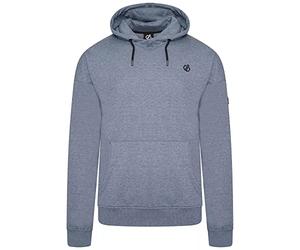 Dare2b Sudadera con Capucha para Hombre Distinctly Estilo Urbano con ajustador de cordón y Bolsillo Canguro Delantero y Estampado gráfico Trasero