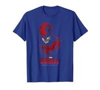 Daredevil Born Again Drip Camiseta, Hombre, Azul Real, S