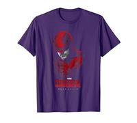 Daredevil Born Again Drip Camiseta, Hombre, Morado, S