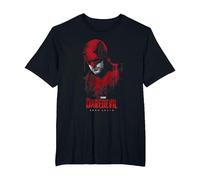 Daredevil Born Again Drip Camiseta, Hombre Tallas Grandes, Negro, 2X Alto