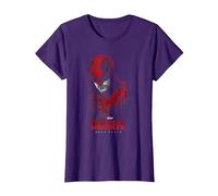 Daredevil Born Again Drip Camiseta, Mujer, Morado, 3XL