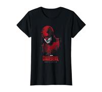 Daredevil Born Again Drip Camiseta, Mujer, Negro, 3XL
