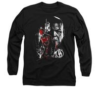 Daredevil Camiseta Born Again de Kingpin Diseño Caras de Manga Larga (TV21908)