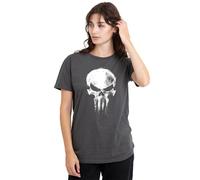 Daredevil Camiseta Born Again de Punisher Diseño Calavera para Mujer (TV21734)