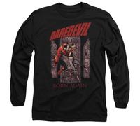 Daredevil Camiseta Born Again Diseño Portada de Cómic de Manga Larga (TV21745)