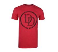 Daredevil Camiseta Logotipo de Jaspeado para Hombre (TV1632)