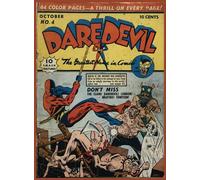 Daredevil (Golden Age) #4: Vintage Superhero Comic Book | October 1941