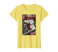 Daredevil Super Issue Comic Cover Camiseta, Mujer, Limón, XXL